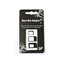 Nano Sim Adapter Black