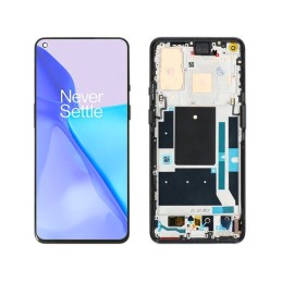 Display Touch + Frame Astral Black OnePlus 9 (Pulled)