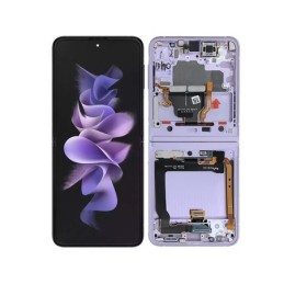 Display Touch + Frame Lavender Samsung SM-F711 Z Flip 3 5G Ori