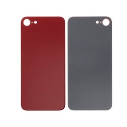 Retro Cover Rosso iPhone SE 2020 - SE 2022 Big Hole No Logo