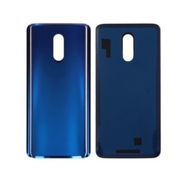 Retro Cover Mirror Blue OnePlus 7 No Logo