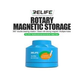 Relife RL-078A Screwdriver Storage Holder Rotating Box 360°