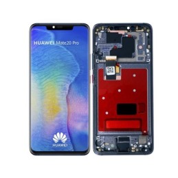Display Touch + Frame Nero Huawei Mate 20 Pro (Pulled)
