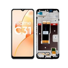 Display Touch + Frame Nero Realme C31 (IPS)
