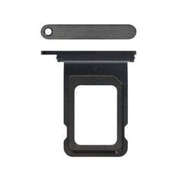 Supporto Single Sim Card Black Titanium iPhone 15 Pro - 15 Pro Max