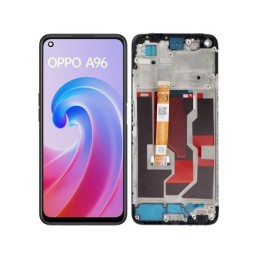 Display Touch + Frame Nero OPPO A96 4G (IPS)